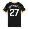 Manchester City Matheus Nunes #27 Bortedrakt Kvinner 2026-27 Kortermet